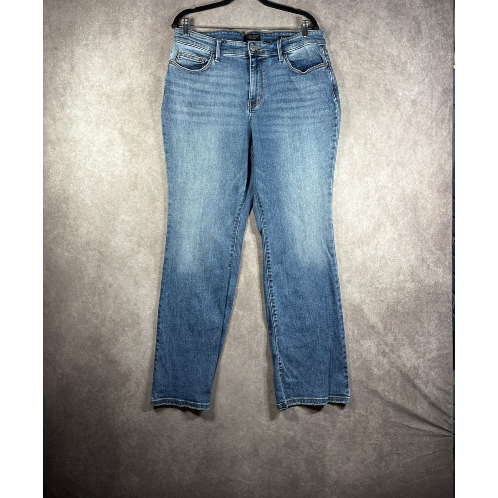 Judy Blue Jeans Womens Size 16W Blue Boot Cut Stretch Denim Casual Everyday